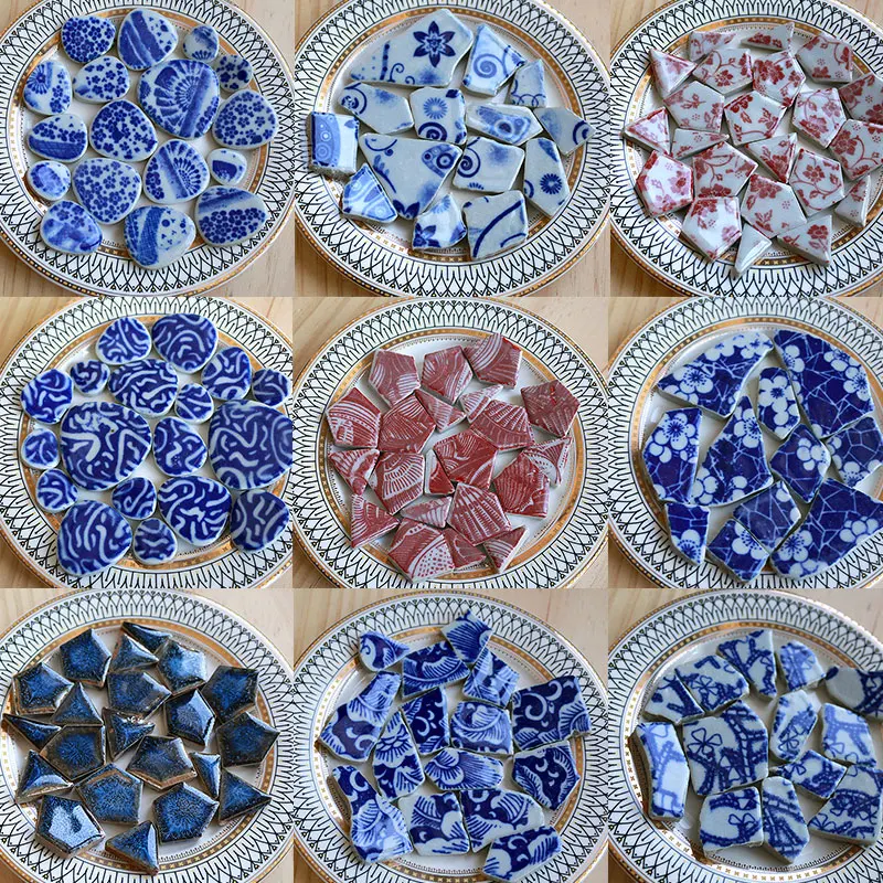 100 g ovale Keramik-Mosaikflie – Button Badge Blank Bewertung und Preis