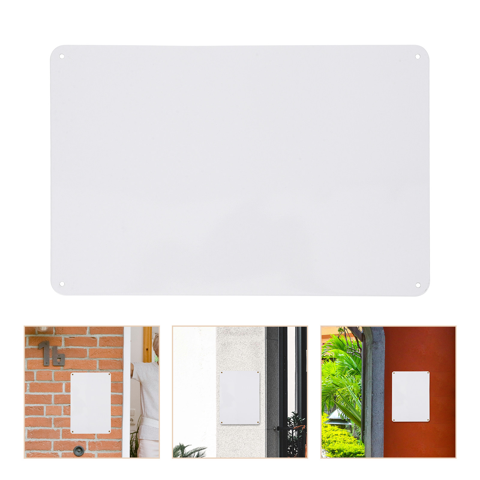 Yard Sign Blank - 2 Stück Leere Metallschilder für Sublimation,