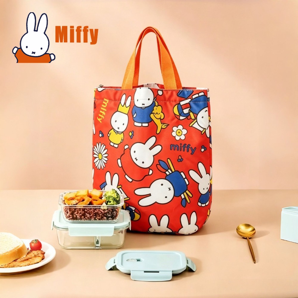 Tote Bag Sublimation - Kawaii Miffy Lunchtasche, niedliche Thermo-Tragetasche mit