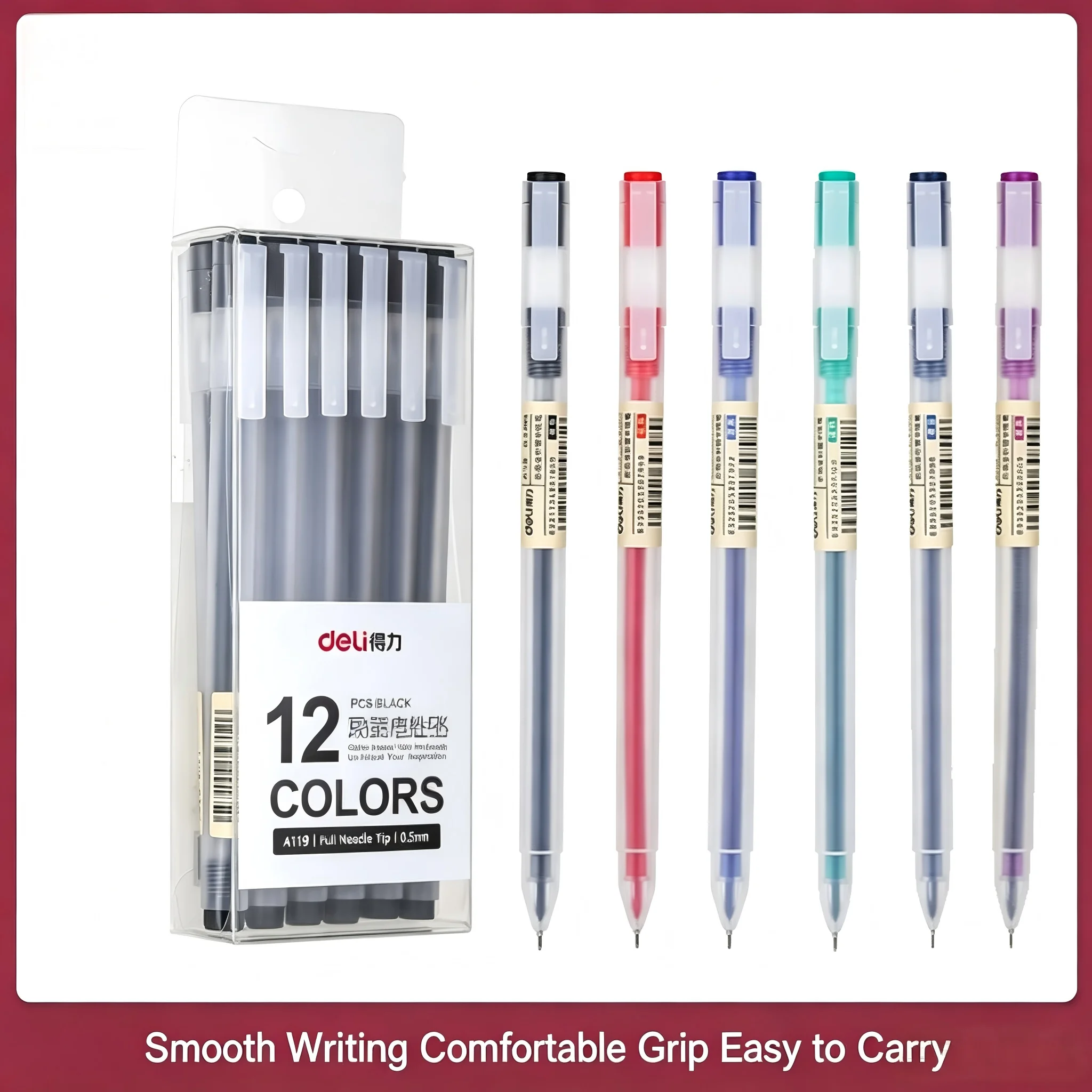 A119 Schwarze Gelstifte 0,5mm – Muji Stationery Gel Pen Bewertung und Preis