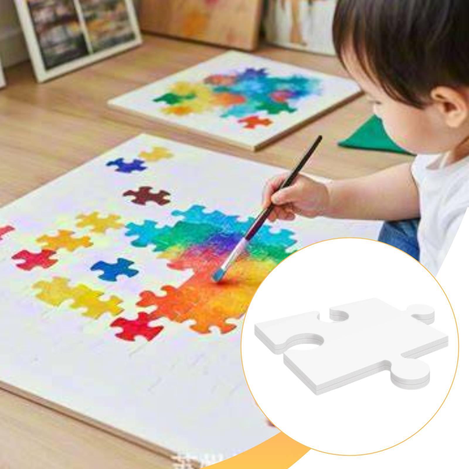 24x Weiße Karton-Puzzles 30,5c – Puzzle Blank White Bewertung und Preis
