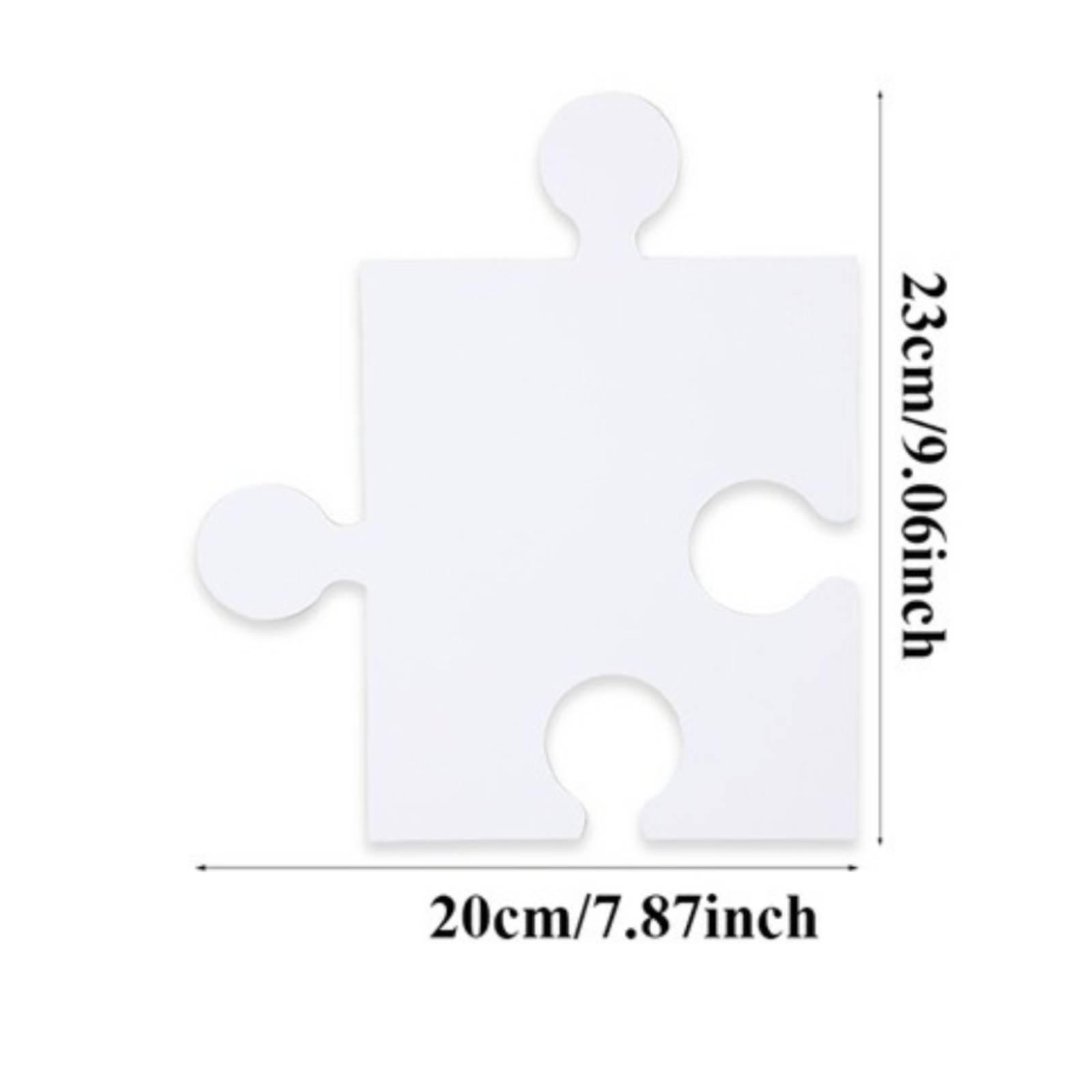 30 Stück Leere Puzzle-Teile zu – Puzzle Blank White Bewertung und Preis